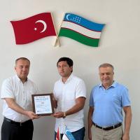 MCHJ «O'zbek-Turk Test Markazi» QK tomonidan MCHJ «BAO XIN METALL» qo’shma korxonasiga ISO 9001 standarti bo'yicha halqaro sifat menejment tizimi sertifikati topshirildi.